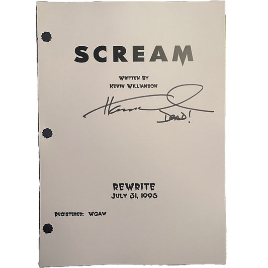 Henry Winkler Scream Signed Script