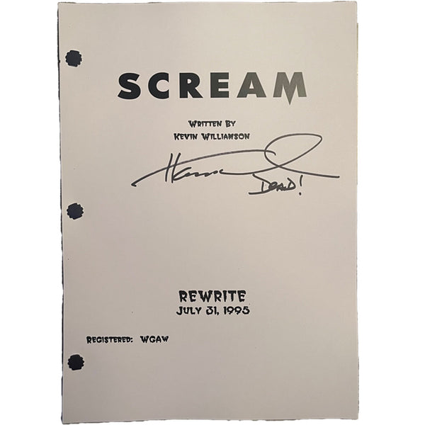 Henry Winkler Scream Signed Script – exclusivesignings