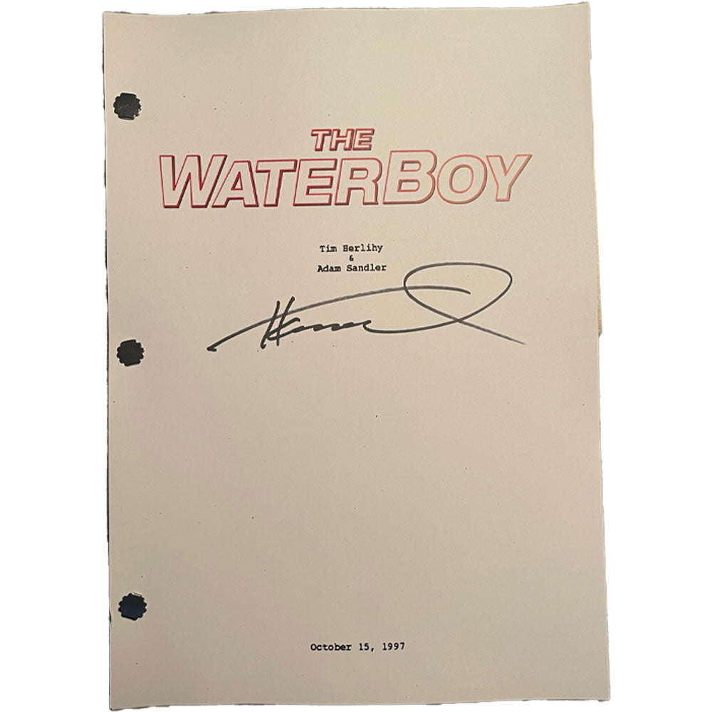 Henry Winkler The Waterboy Signed Script