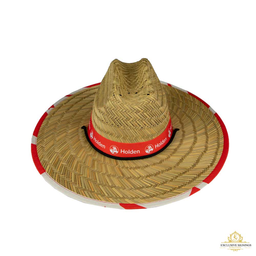 HOLDEN LOGO STRAW HAT (58CM)