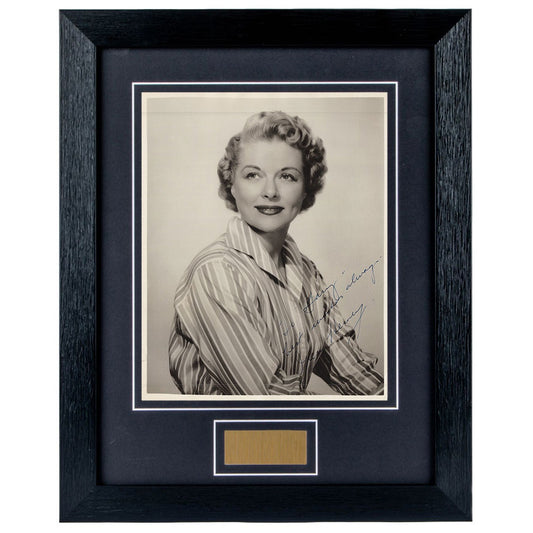 Irene Harvey Personally Signed My Three Sons personalised  8 x 10 Photograph Framed