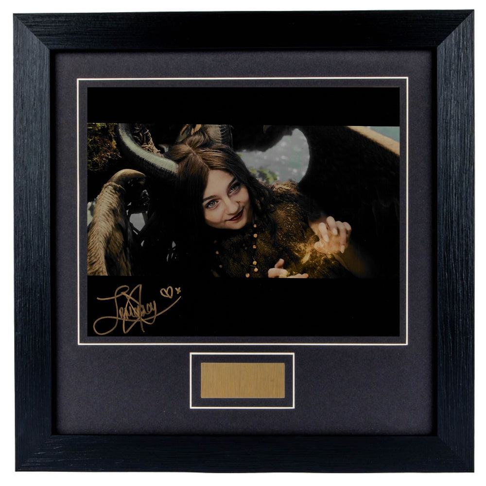 Isabelle Molloy Personally Signed Maleficent V2 8 x 10 Photograph Framed