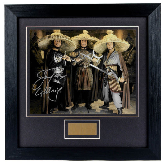 James Pax Personally Signed Big Trouble Little China V1 8 x 10 Photograph Framed
