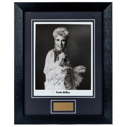 Jamie De Roy Personally Signed Personalised  8 x 10 Photograph Framed