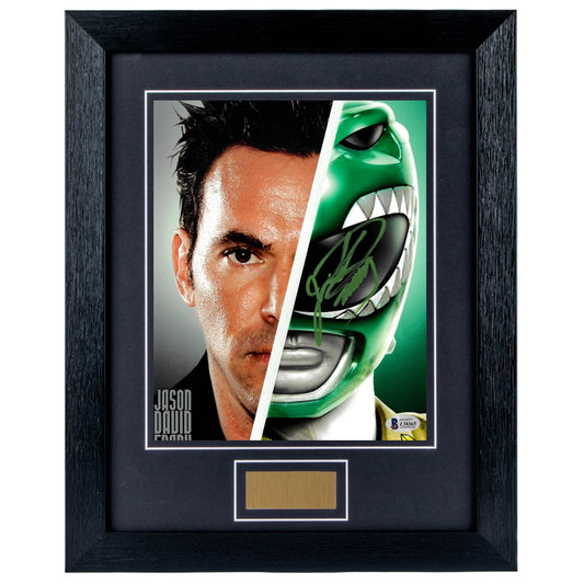 Jason David Frank Personally Signed Power Rangers 8 x 10 Photograph Framed