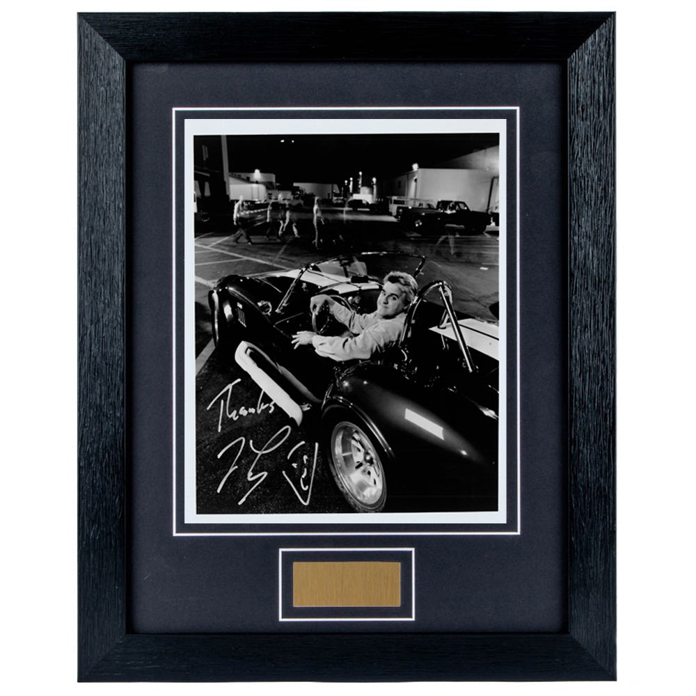 Jay Leno Personally Signed Jay Leno Show 8 x 10 Photograph Framed