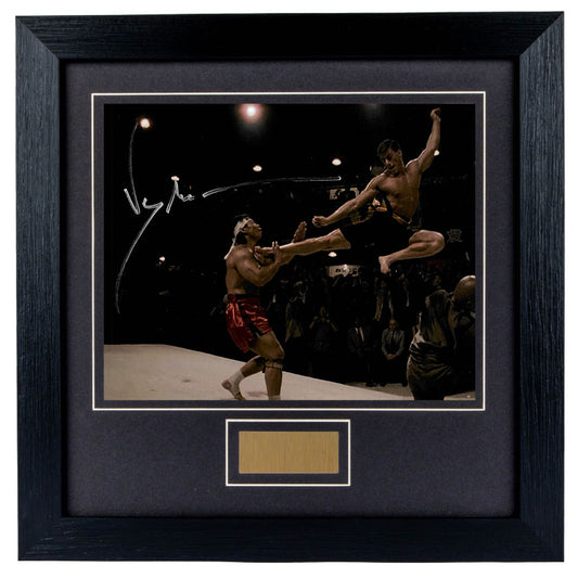 Jean-Claude Van Damme Personally Signed Blood Sport V1 8 x 10 Photograph Framed
