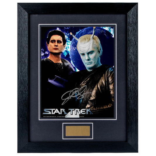 Jeffery Combs Personally Signed Star Trek Enterprise 8 x 10 Photograph Framed