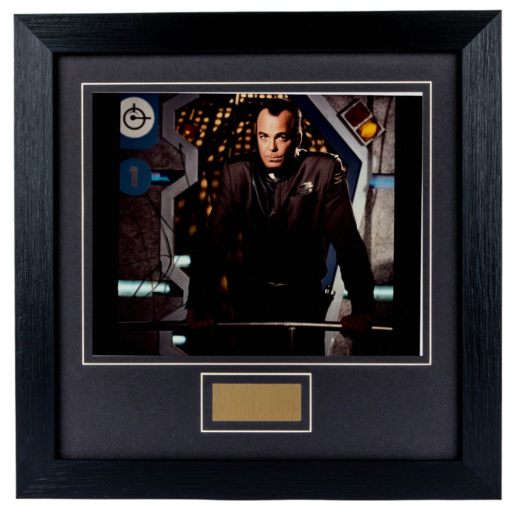 Jerry Doyle Personally Signed Babylon 5 V3 8 x 10 Photograph Framed