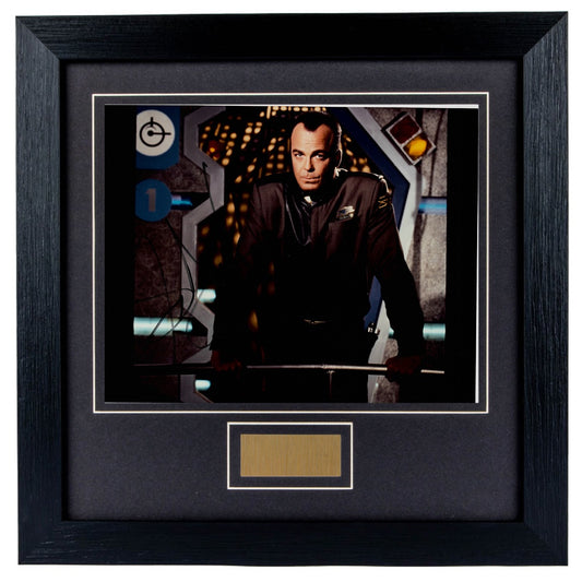 Jerry Doyle Personally Signed Babylon 5 V3 8 x 10 Photograph Framed