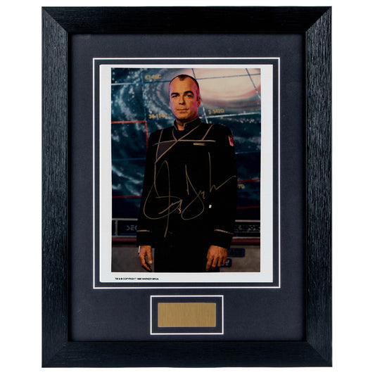 Jerry Doyle Personally Signed Babylon 5 V1 8 x 10 Photograph Framed
