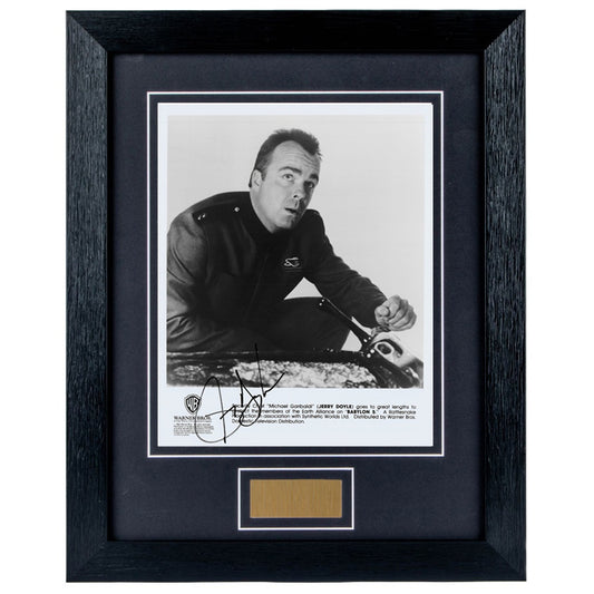 Jerry Doyle Personally Signed Babylon 5 V2 8 x 10 Photograph Framed
