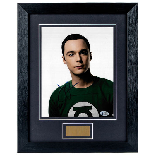Jim Parsons Personally Signed Big Bang Theory 8 x 10 Photograph Framed