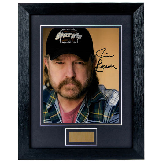 Jim Beaver Personally Signed Supernatural 8 x 10 Photograph Framed