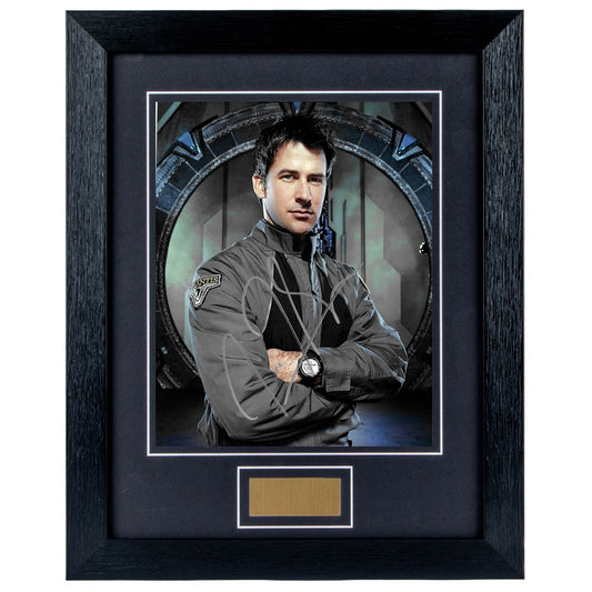 Joe Flanigan Personally Signed Stargate Atlantis V3 8 x 10 Photograph Framed