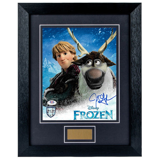 Jonathan Groff Personally Signed Frozen 8x10 Photograph Framed