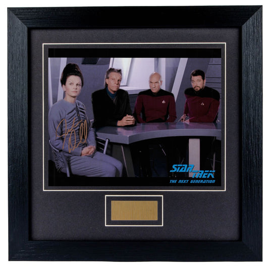 Juliana Donald Personally Signed Star Trek Next Gen 8 x 10 Photograph Framed
