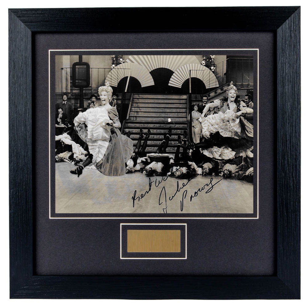 Juliet Prowse Personally Signed Can-Can  8 x 10 Photograph Framed