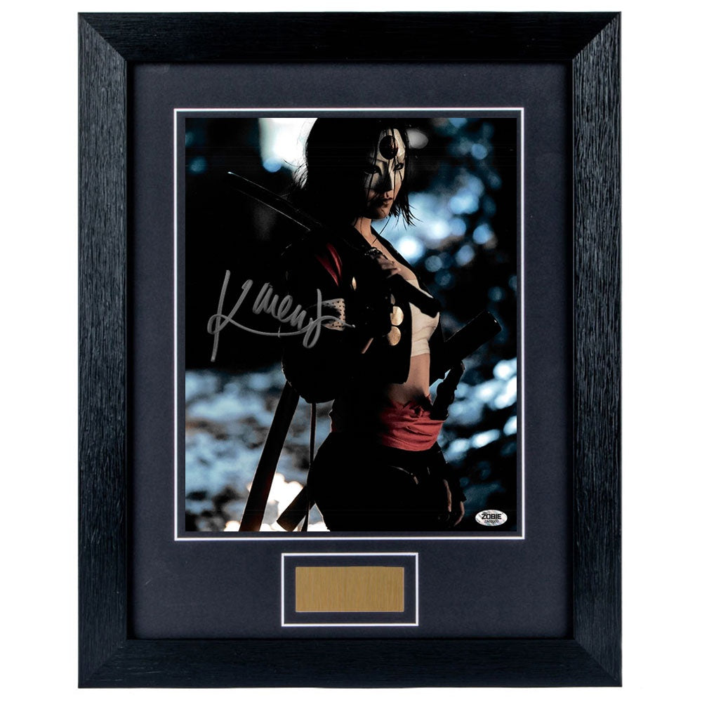 Karen Fukuha Personally Signed Suicide Squad 8 x 10 Photograph Framed
