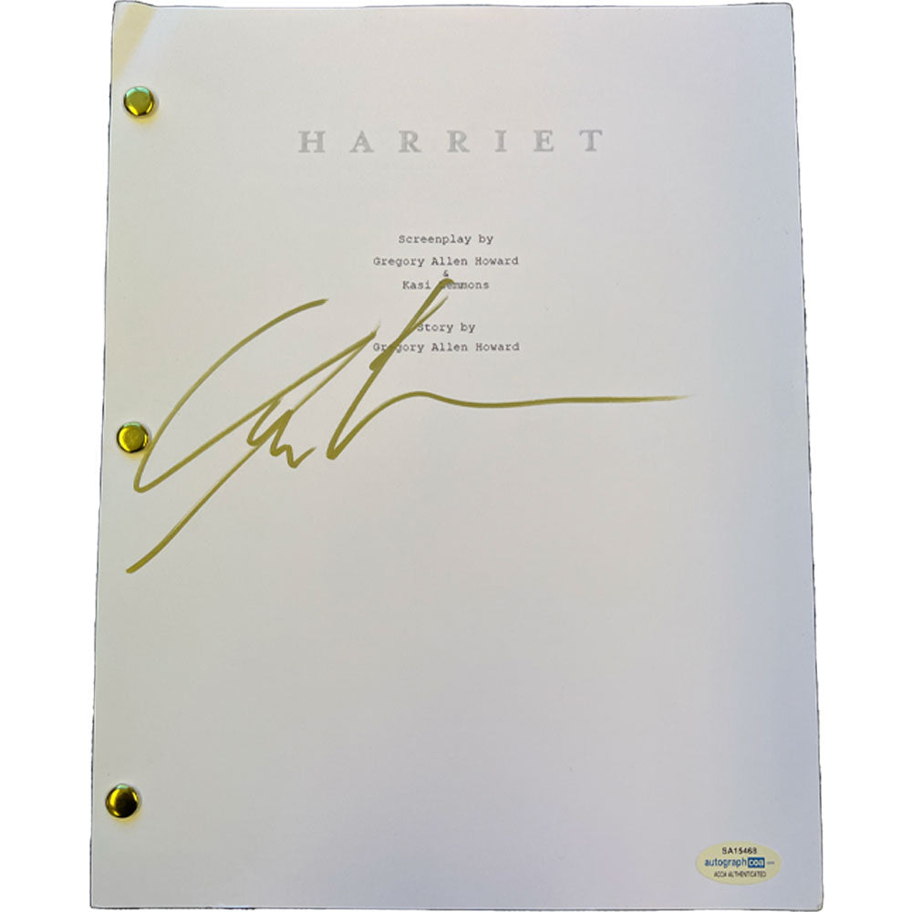 Harriet Script Signed By Kasi Lemmons