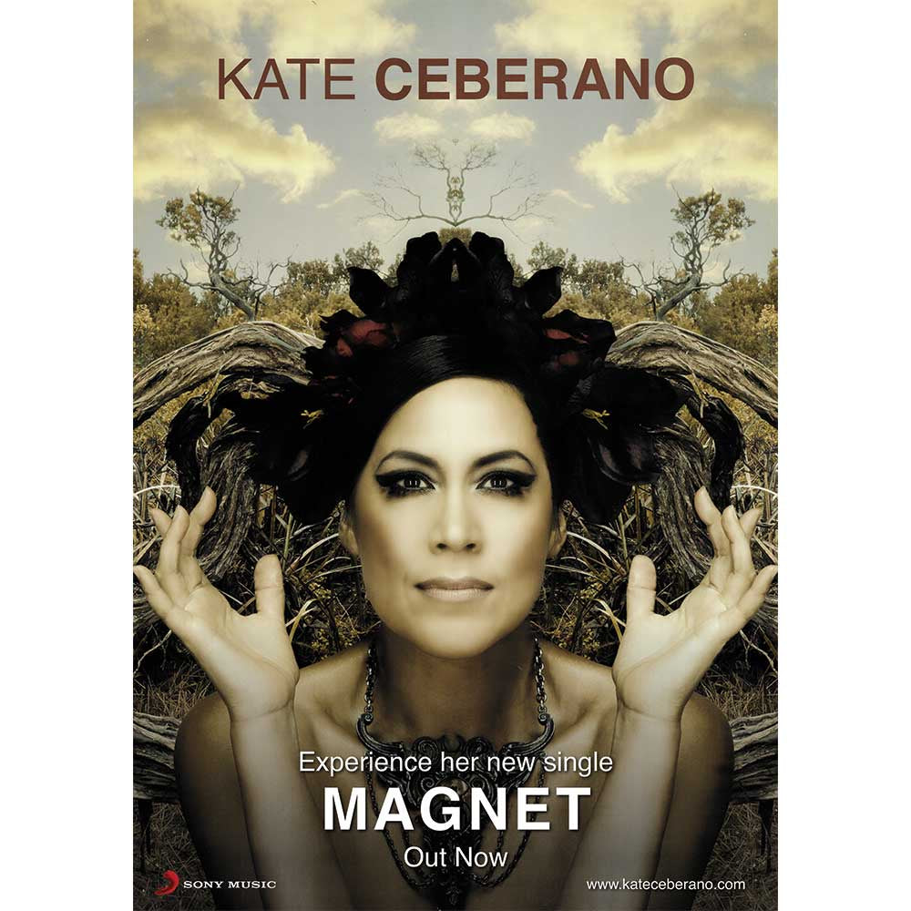 Kate Ceberano Magnet Single Poster Unframed