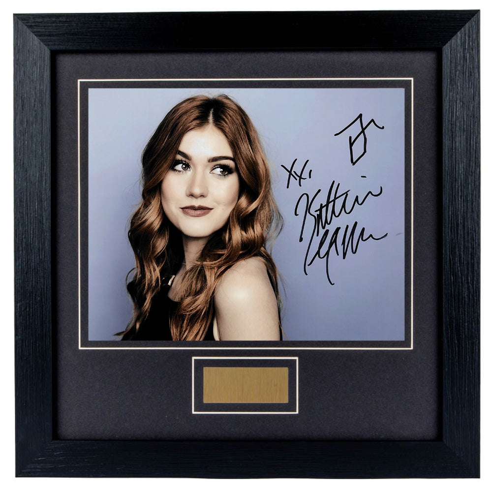 Katherine McNamara Personally Signed Portrait V1 8 x 10 Photograph Framed