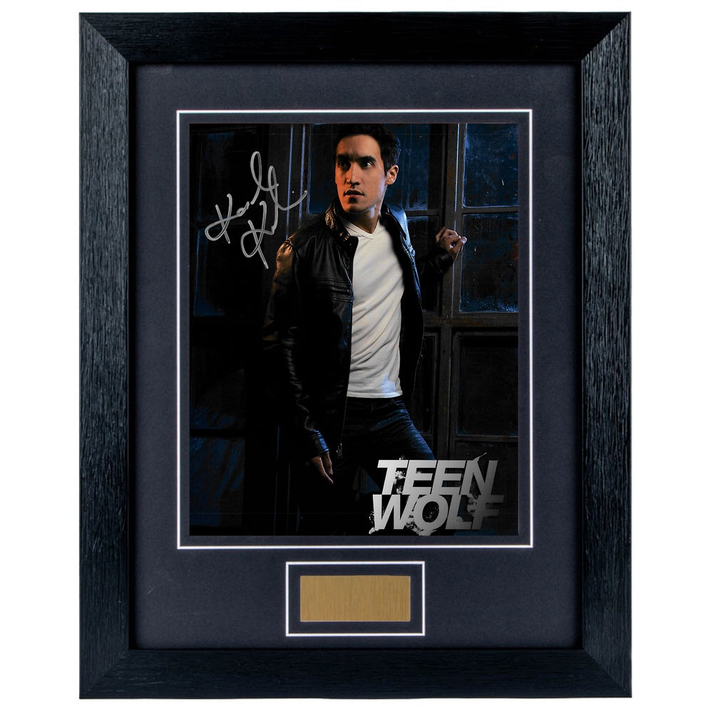 Keahu Kahuani Personally Signed Teen Wolf 8 x 10 Photograph Framed