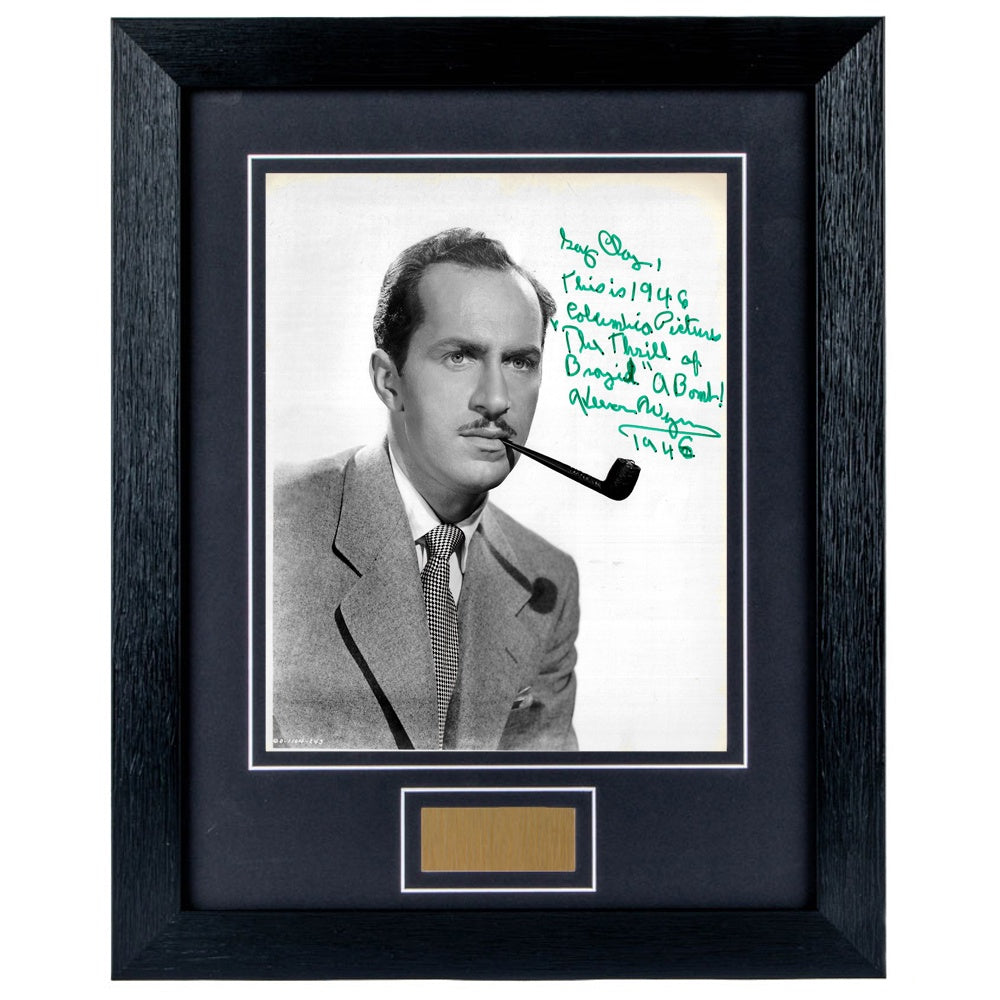 Keenan Wynn Personally Signed The Thrill of Brazil personalised 8 x 10 Photograph Framed