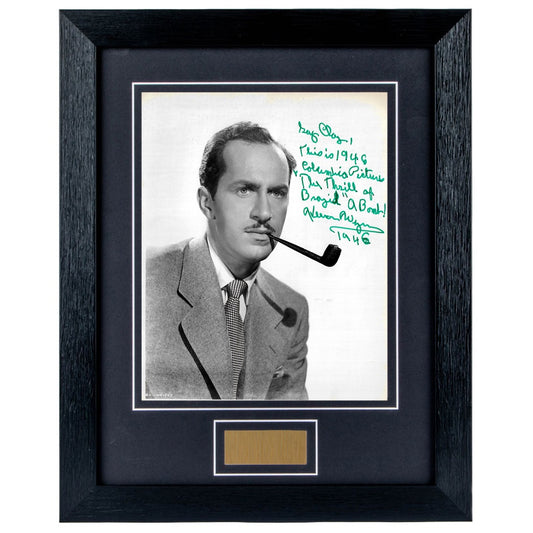 Keenan Wynn Personally Signed The Thrill of Brazil personalised 8 x 10 Photograph Framed