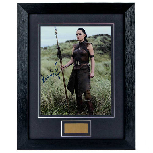 Keisha Castle-Hughes Personally Signed Game Of Thrones V2 8 x 10 Photograph Framed