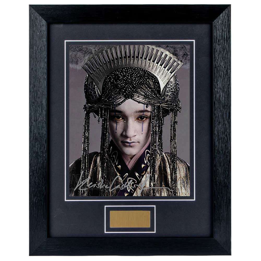 Keisha Castle-Hughes Personally Signed Star Wars : The Phantom Menace V4 8 x 10 Photograph Framed