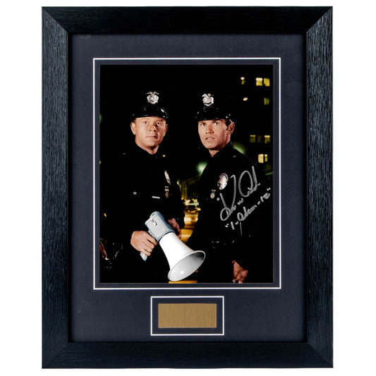 Kent McCord Personally Signed Adam 12 V1 8 x 10 Photograph Framed
