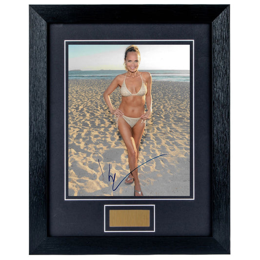 Kristin Chenoweth Personally Signed Portrait V3 8 x 10 Photograph Framed
