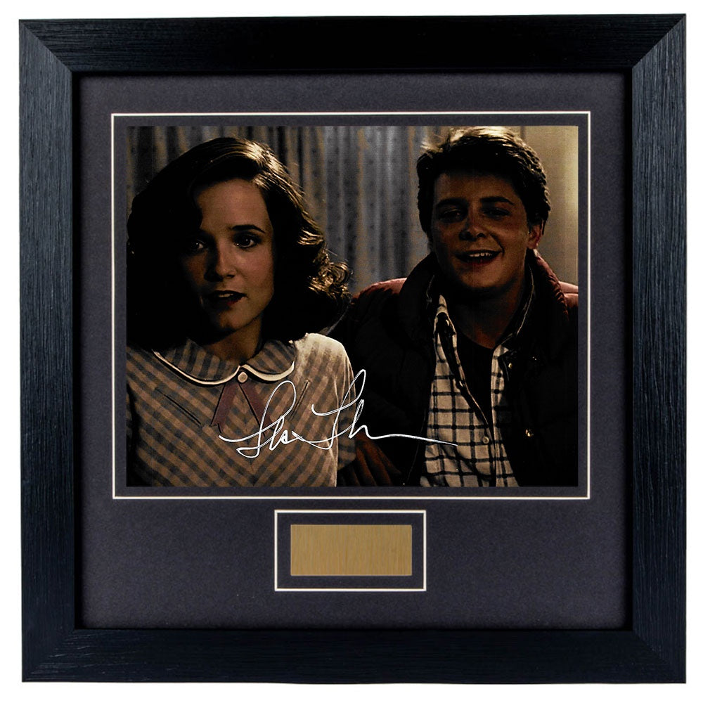 Lea Thompson Personally Signed Back To The Future V2 8 x 10 Photograph Framed