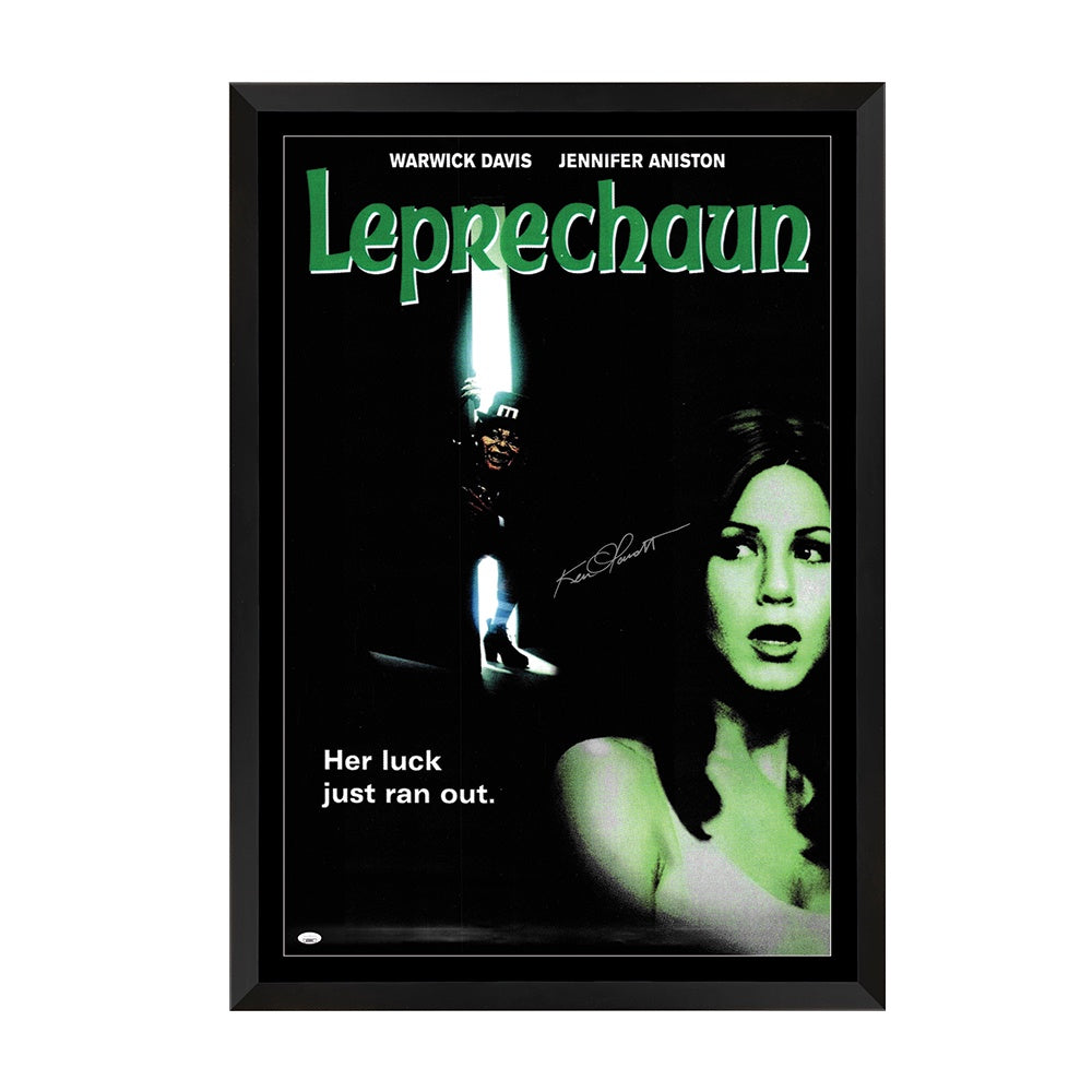 Leprechaun Ken Olandt Signed Movie Poster - JSA Certified 2 Framed