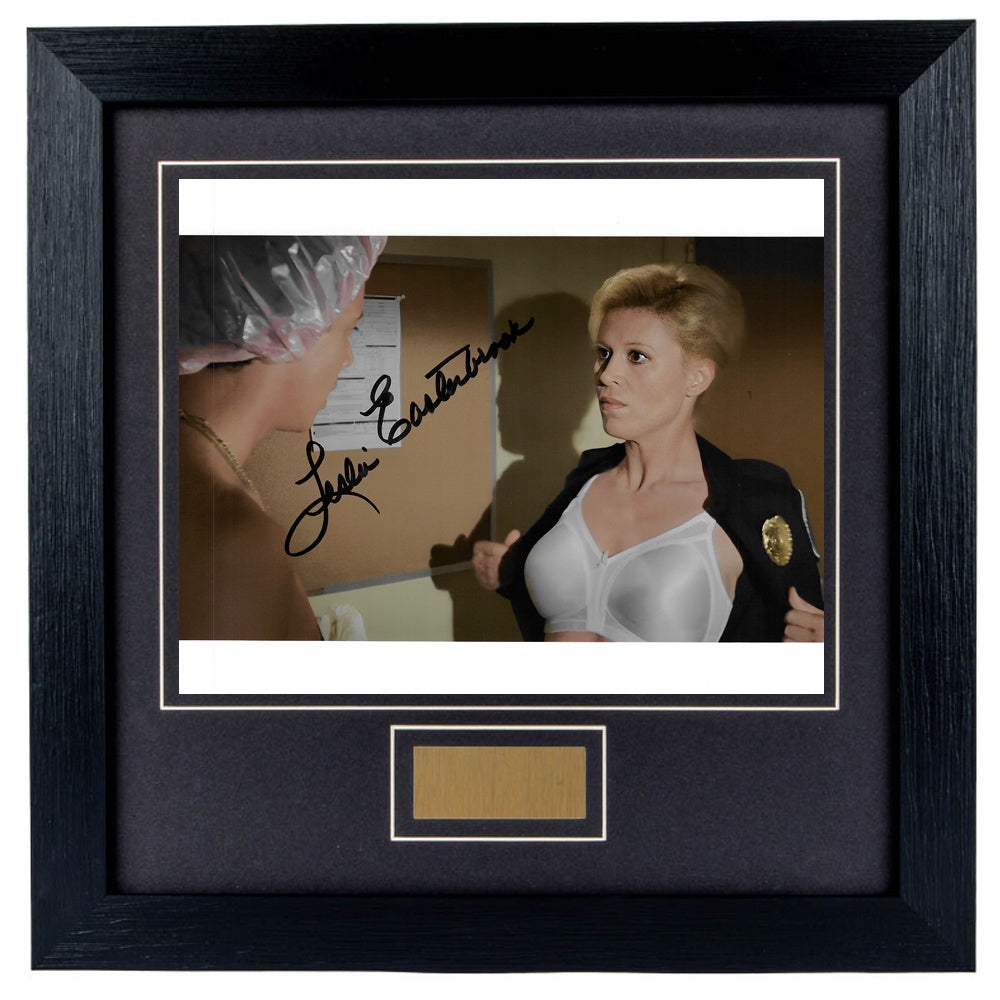 Leslie Easterbrook Personally Signed Police Academy V2 8 x 10 Photograph Framed