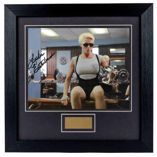 Leslie Easterbrook Personally Signed Police Academy V4 8 x 10 Photograph Framed