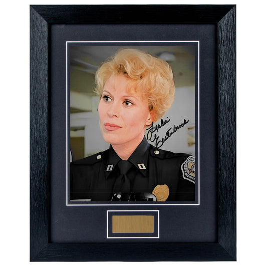 Leslie Easterbrook Personally Signed Police Academy V1 8 x 10 Photograph Framed