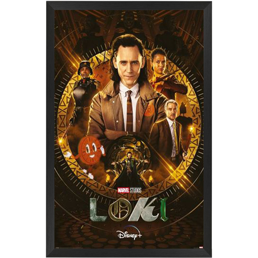 Loki Poster Framed