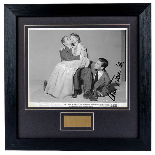 Louis Jourdan Personally Signed No Minor Vices 8 x 10 Photograph Framed