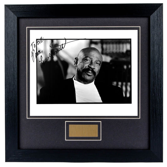 Louis Gossett Jr Personally Signed An Officer and a Gentleman 8 x 10 Photograph Framed