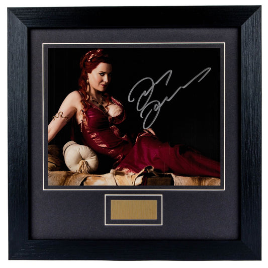 Lucy Lawless Personally Signed Portrait V1 8 x 10 Photograph Framed