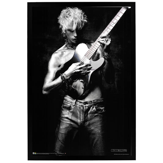 Machine Gun  Kelly Poster Framed