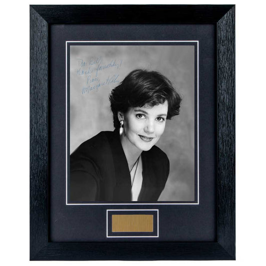 Margaret Colin Personally Signed Personalised portrait 8 x 10 Photograph Framed