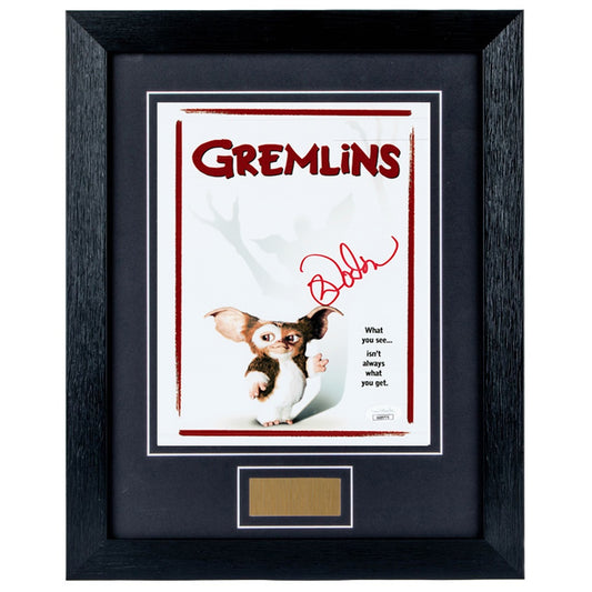 Mark Dodson Personally Signed Gremlins 8 x 10 Photograph Framed