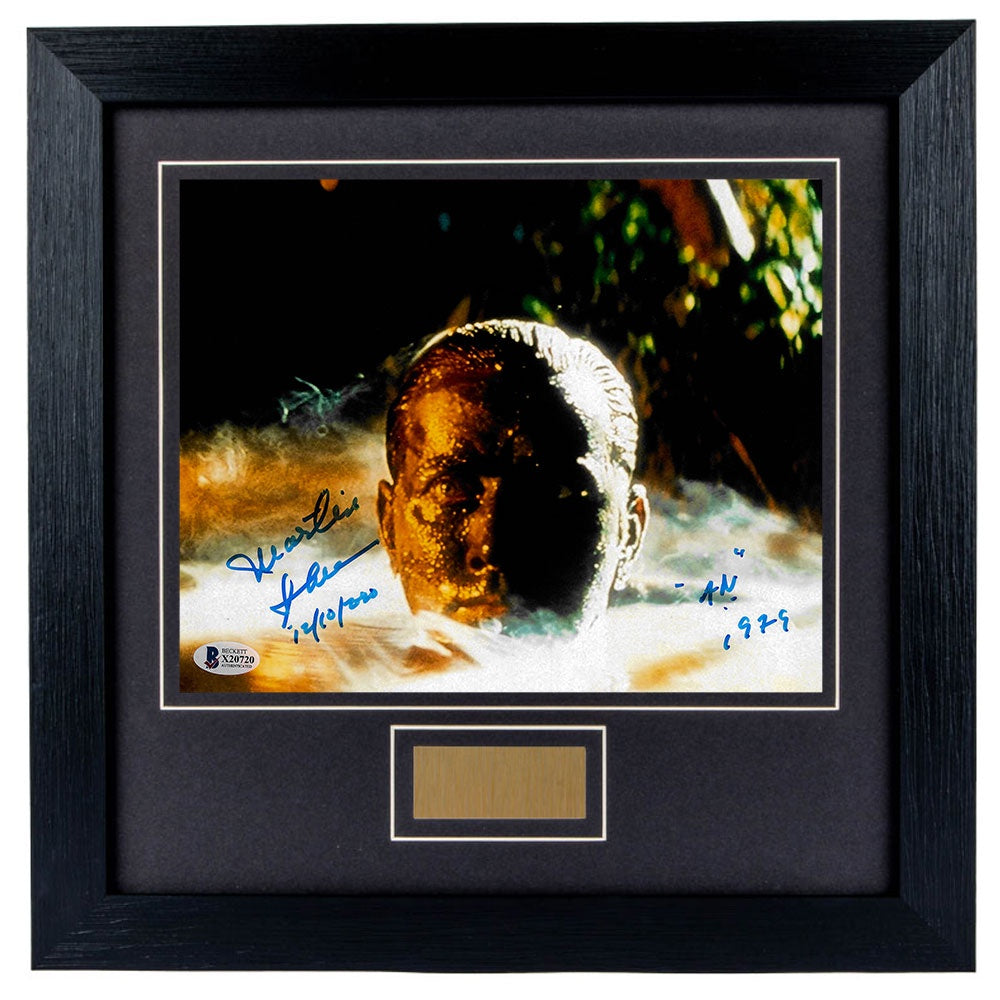 Martin Sheen Personally Signed Apocalypse Now V3 8 x 10 Photograph Framed