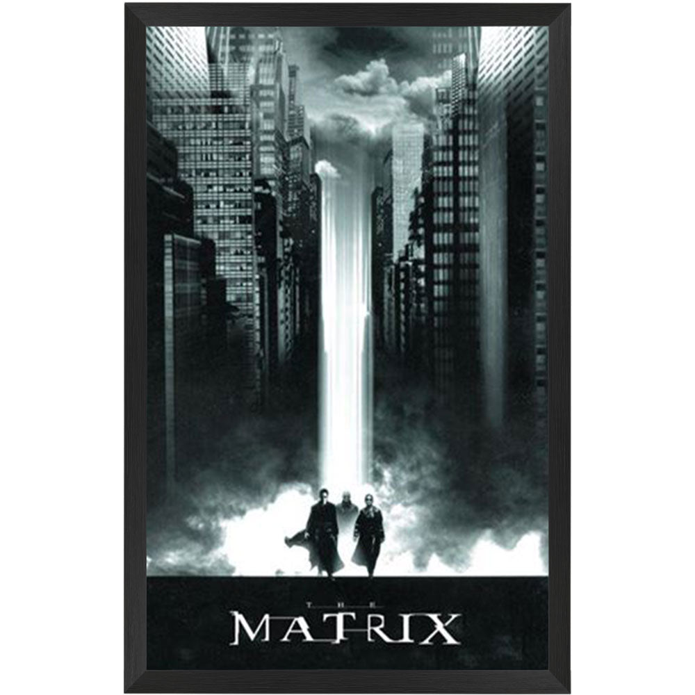 Matrix Poster Framed