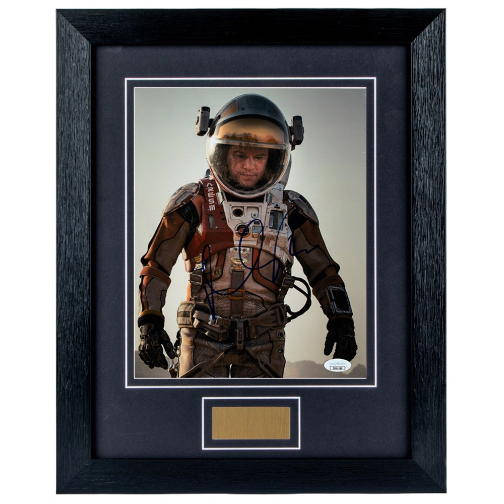 Matt Damon Personally Signed  The Martian 8x10  Photograph Framed