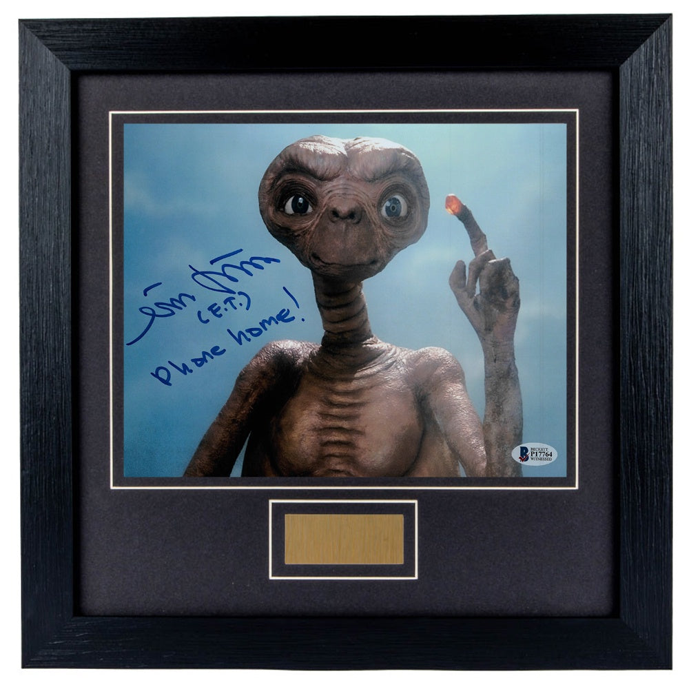 Matthew De Merritt Personally Signed ET 8 x 10 Photograph Framed