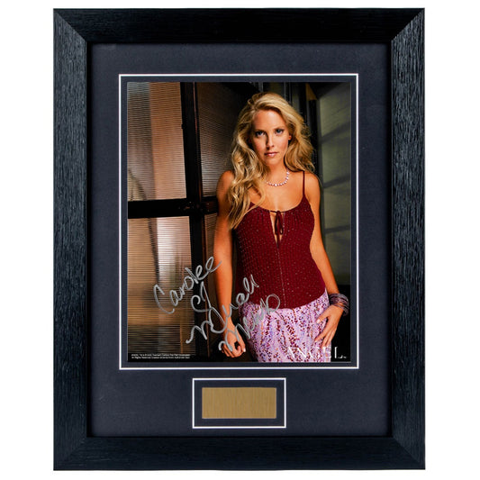 Mercedes McNab Personally Signed Angel  8 x 10 Photograph Framed